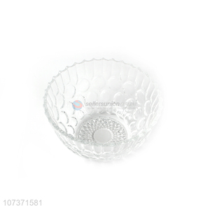Wholesale Transparent Glass Bowl Fashion Salad Bowl