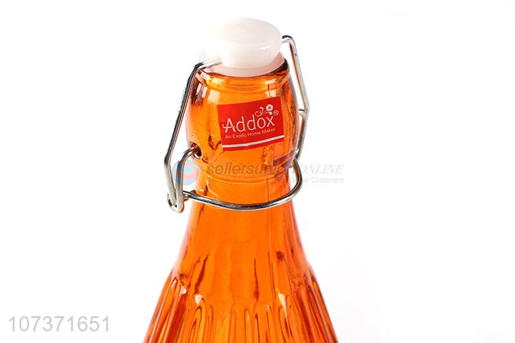 Hot Sale Juice Beverage Enzyme Bottle Glass Sealed Bottle