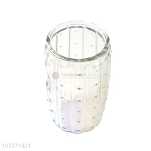 Hot Selling Glass Cup Fashion Anti-Slip Water Cup