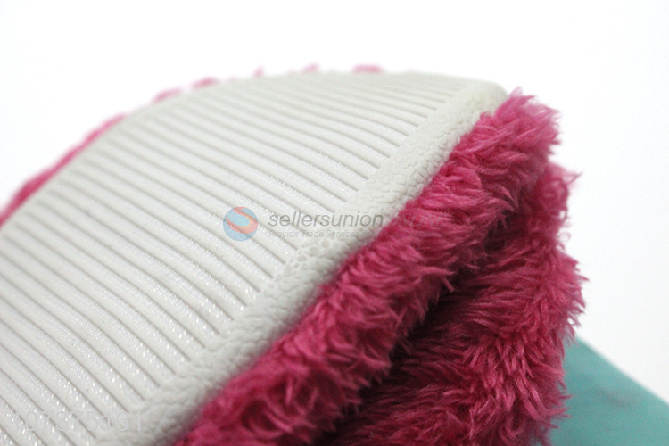 Suitable price winter warm fluffy indoor shoes plush floor shoes