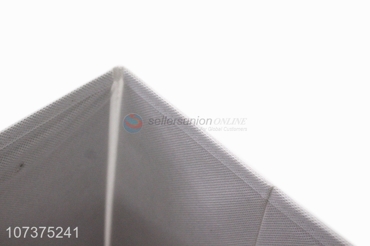 Best selling white hair foldable non-woven storage box for home decoration