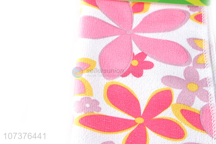 Latest design custom microfiber kitchen cleaning towel dish cloths