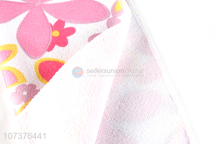 Latest design custom microfiber kitchen cleaning towel dish cloths