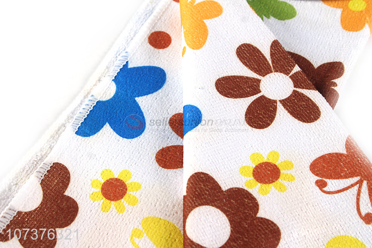 Latest style kitchen dish washing cloth microfiber kitchen towel