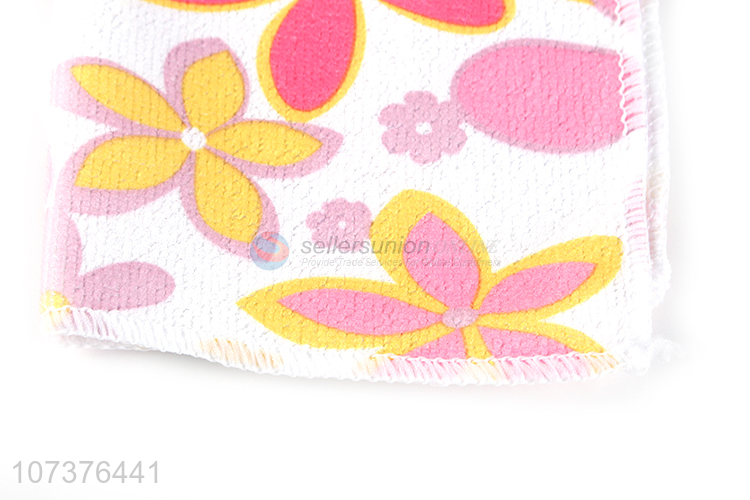 Latest design custom microfiber kitchen cleaning towel dish cloths