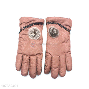 Reasonable Price Fashion Women Winter Gloves Full Finger Gloves