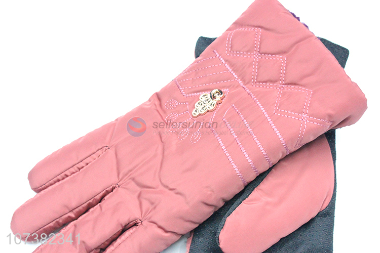 Personalized Popular Women Winter Glove Outdoor Warm Gloves