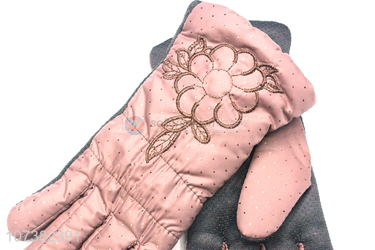 Wholesale Women Ladies Winter Golves Outdoor Use Warm Gloves