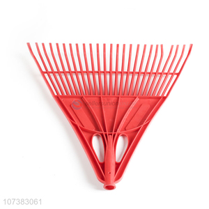 Superior quality plastic leaf rake lawn rake head garden tools