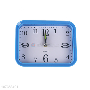 Wholesale Rectangle Plastic Sweep Table Desk Alarm Clock Quartz Clock