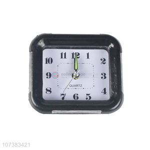 Wholesale Price Square Alarm Clock Best Plastic Quartz Alarm Clock