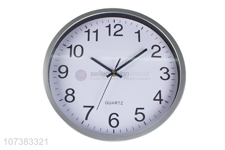 Promotional Home Decoration Plastic Quartz Round Wall Clock