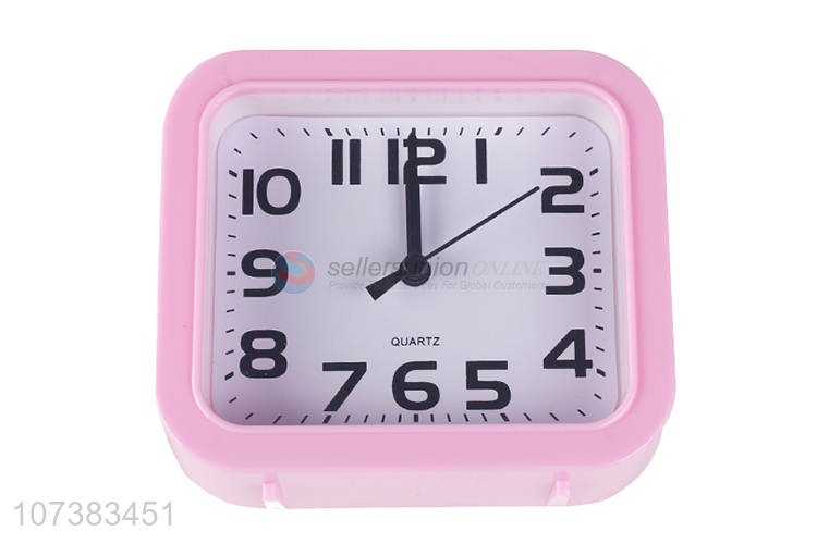 Promotional Plastic Table Desk Alarm Clock Home Decorative