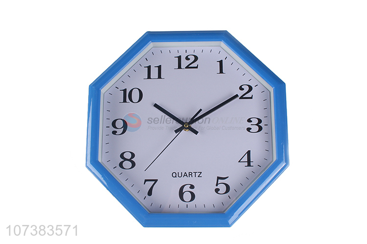 Custom Modern Decorative Simple Plastic Quartz Digital Wall Clock
