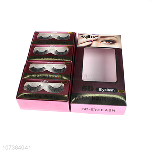 Hot Selling 5D Imitation Mink Hair False Eyelashes Realistic Eyelashes