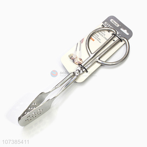 Premium quality stainless steel serving tong metal food tong