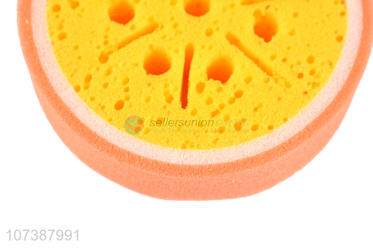 Hot Sale Cartoon Fruit Shape Bath Sponge Cute Shower Sponge