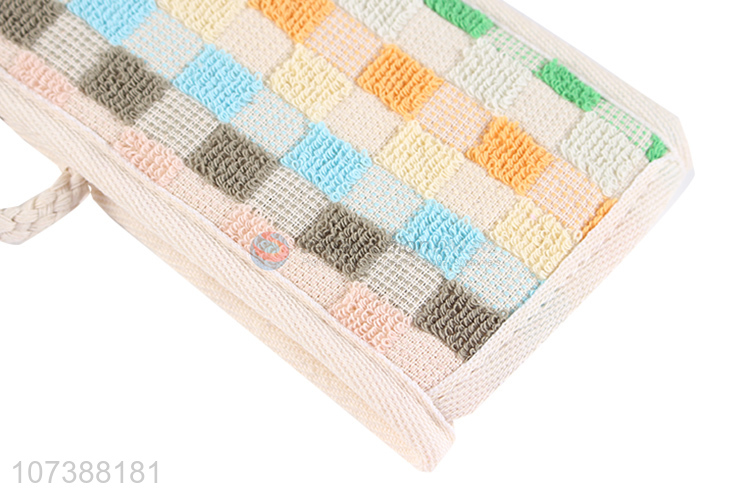 Wholesale Colorful Linen Shower Back Strap