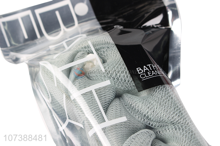 Wholesale Bath Cleaning Scrubber Mesh Bath Back Strap