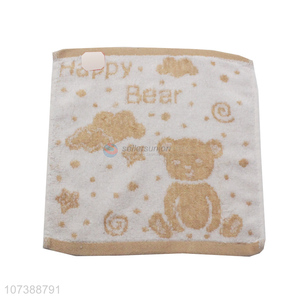 Popular Soft Face Towel Square Hand Towel For Children