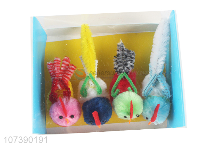 Good Factory Price 4Pcs Lovely Colorful Bird Easter Decoration