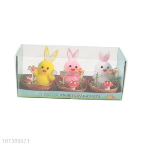 New Selling Promotion Cute Easter Bunny For Festival Decoration