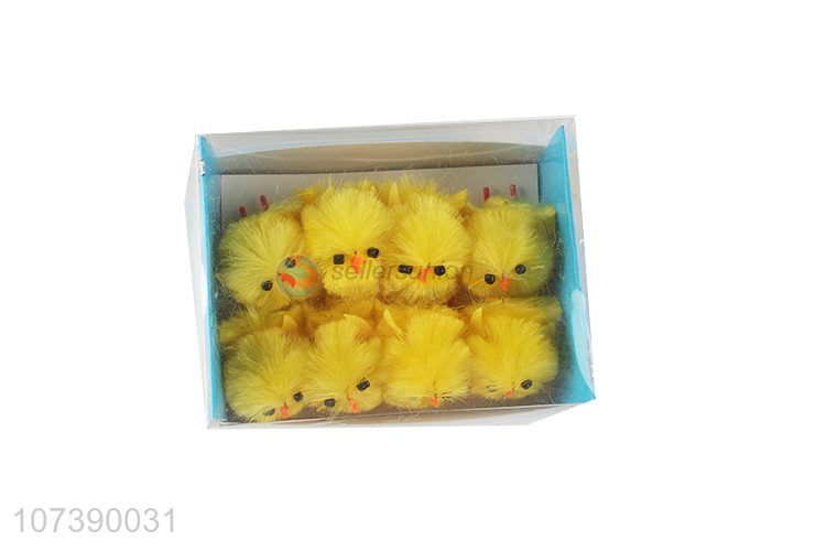 Wholesale Easter Gift Home Decoration Cute Yellow Chicks