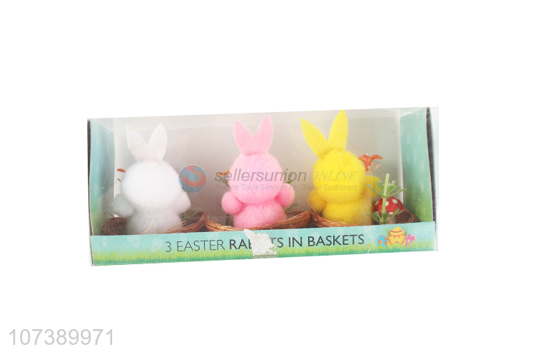 New Selling Promotion Cute Easter Bunny For Festival Decoration