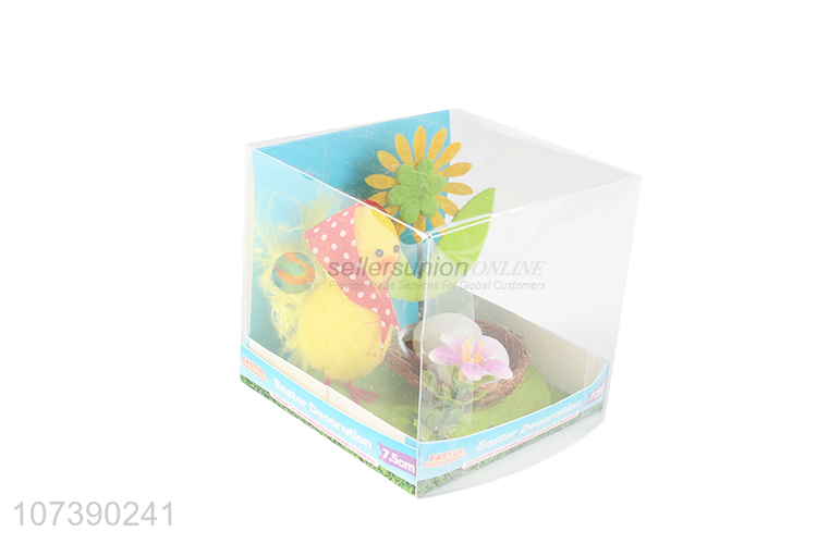 Good Quality Easter Chicken And Bunny Set Holiday Decoration