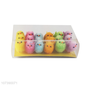 Premium Quality Beautiful And Lovely Mini Easter Decoration Colorful Chicks