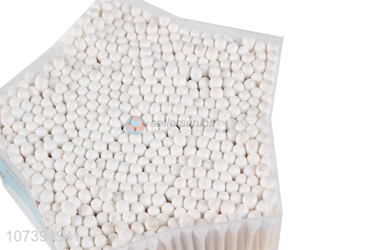 New Product Star Shape Plastic Box Packaging 500 Count Cotton Swabs