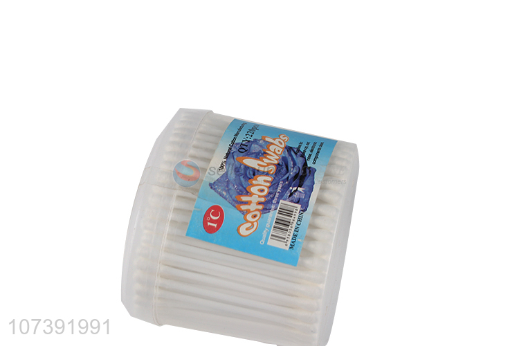 Good Quality 220Pcs Disposable Double Heads Cotton Bud Swabs