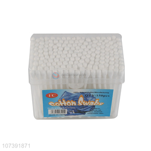 Cheap Price 150 Count Double Tipped Disposable Cotton Swabs