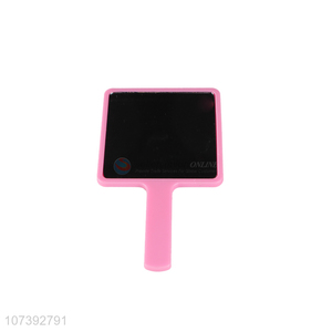 Good Factory Price Square Colorful Cosmetic Mirror With Handle