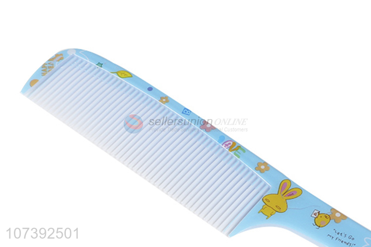 High Sales Fashion Cute Cartoon Pattern Comb Plastic Hair Comb