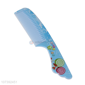 Factory Wholesale Not Easy To Break Girls Plastic Hair Comb