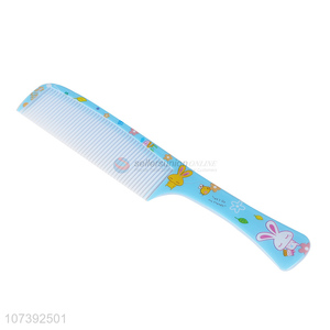 High Sales Fashion Cute Cartoon Pattern Comb Plastic Hair Comb