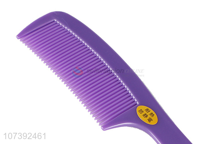 Contracted Design Long Handle Hair Comb Plastic Anti-Static Hair Comb