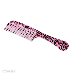 Wholesale Custom Profesional Plastic Wide Tooth Hair Comb For Women