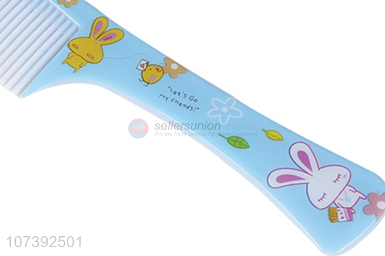 High Sales Fashion Cute Cartoon Pattern Comb Plastic Hair Comb