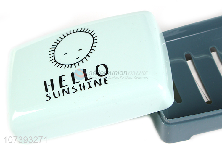 High Quality Plastic Drain Soap Box For Bathroom Use