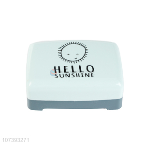 High Quality Plastic Drain Soap Box For Bathroom Use