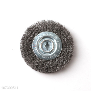 High quality heavy duty multifunctional crimped steel wire wheel brush