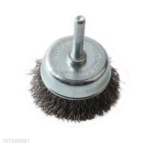 Factory wholesale round steel wire cup brush polishing brush