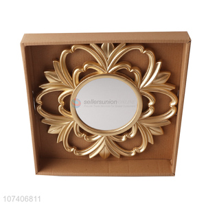 High quality gold European style mirror wall mounted decorative <em>mirrors</em>
