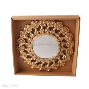 Fancy design European style mirror wall mounted decorative <em>mirrors</em>