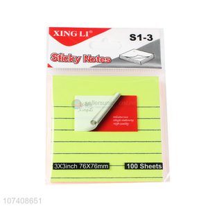 Popular products fluorescent lined <em>sticky</em> notes/adhesive <em>note</em> <em>pad</em>