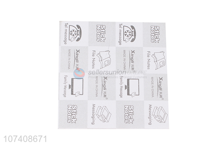 Wholesale cheap utility school stationery white lined paper sticky notes