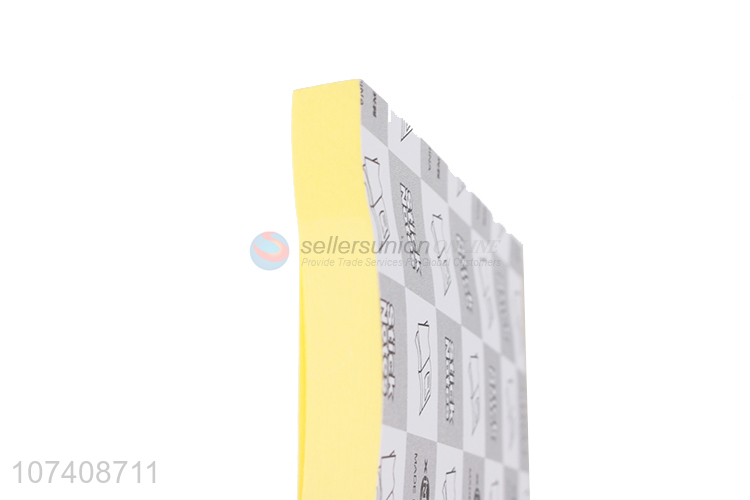 New design yellow paper sticky notes for school & office