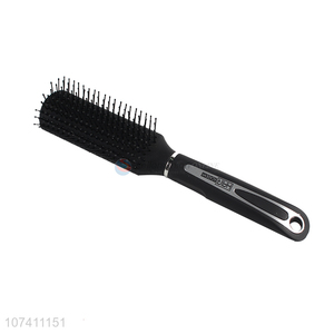 Factory price black silver household plastic comb pp needle hair brush